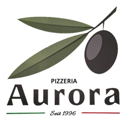 Pizzeria Aurora logo.